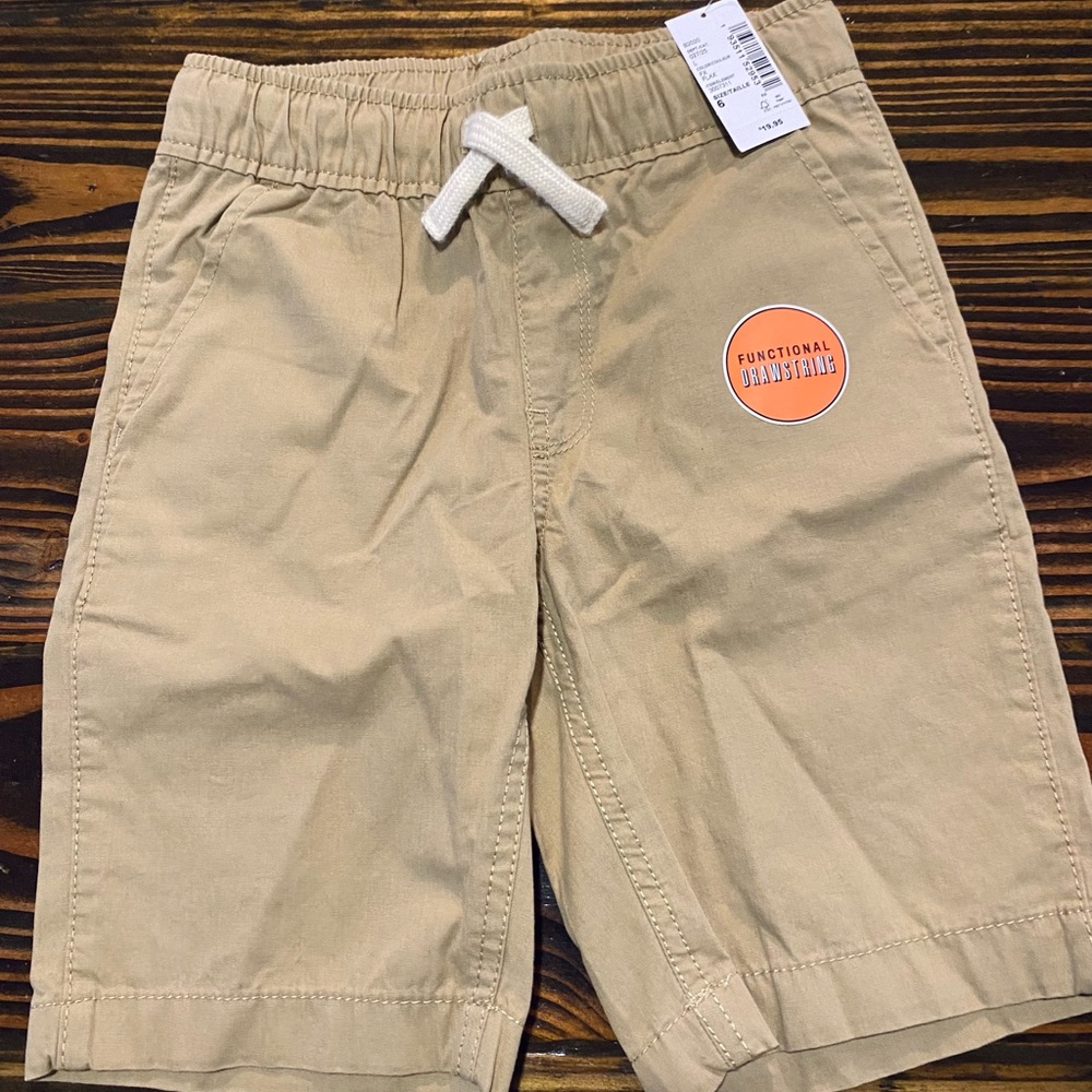 The Children's Place khaki Drawstring Shorts
